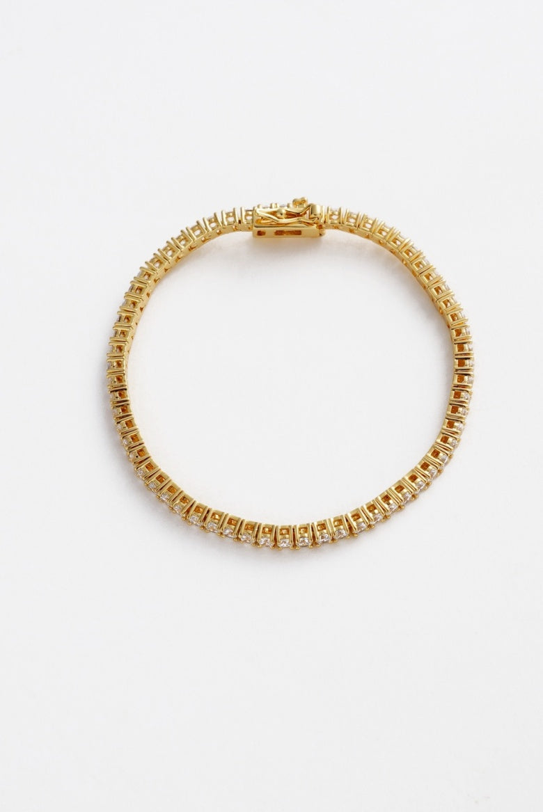 Zafino Dani Tennis Bracelet Gold