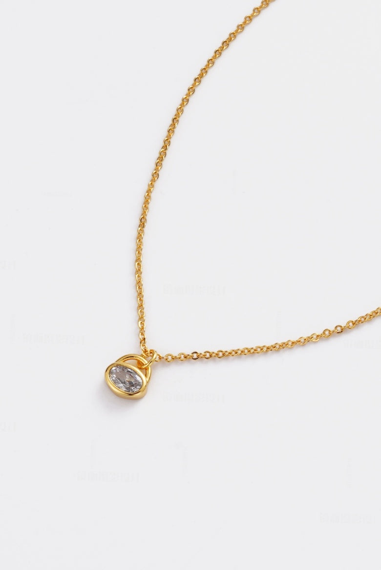 Zafino Lara Mini Necklace Gold