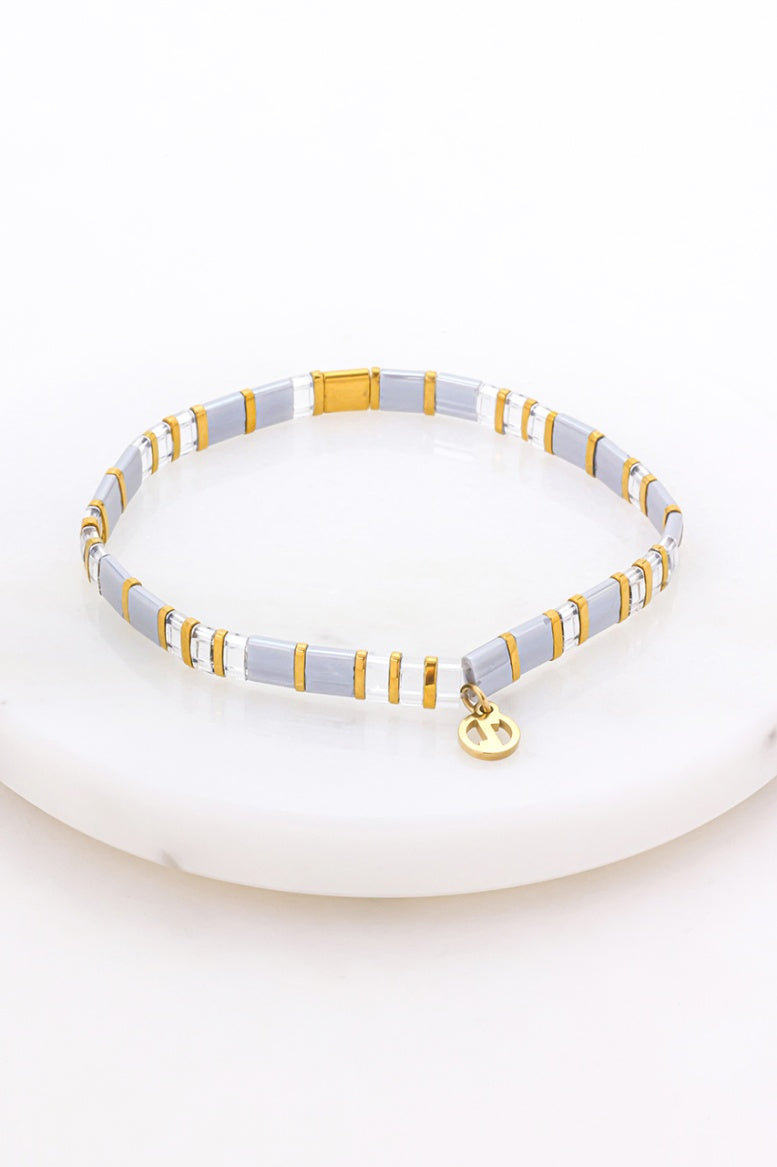Zafino Tile Bracelet Mist/Gold
