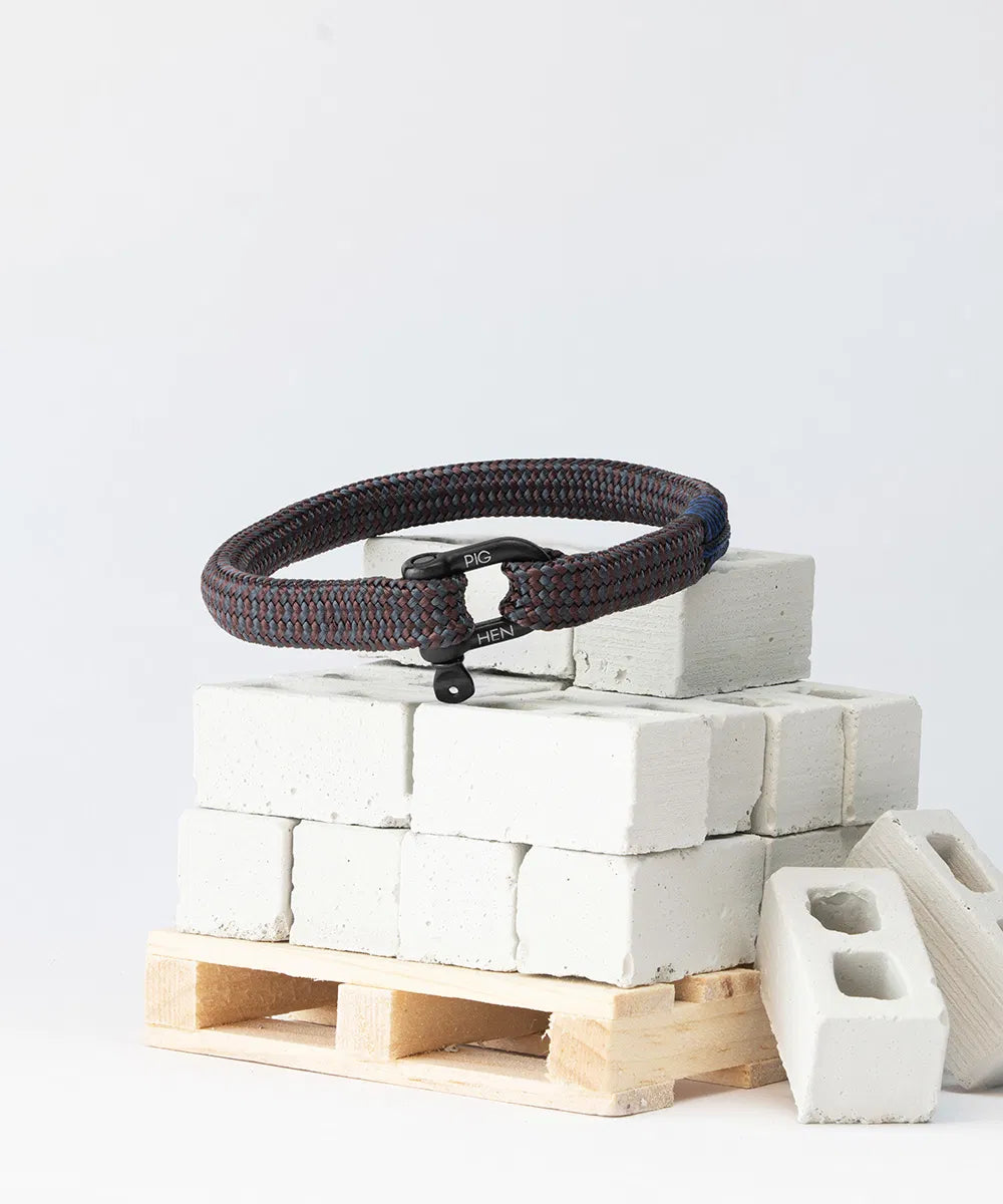 Pig and Hen Mahogany- Slate Grey Black
