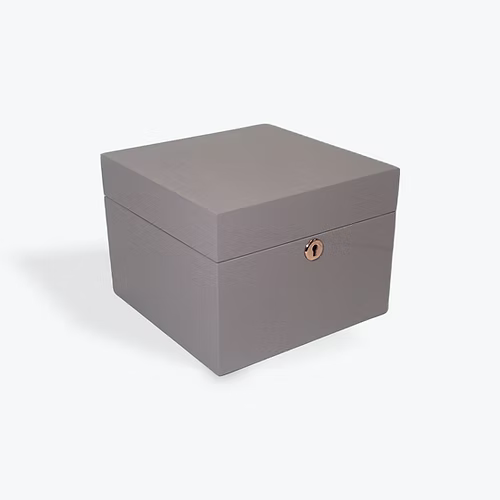 Lilac square jewel box