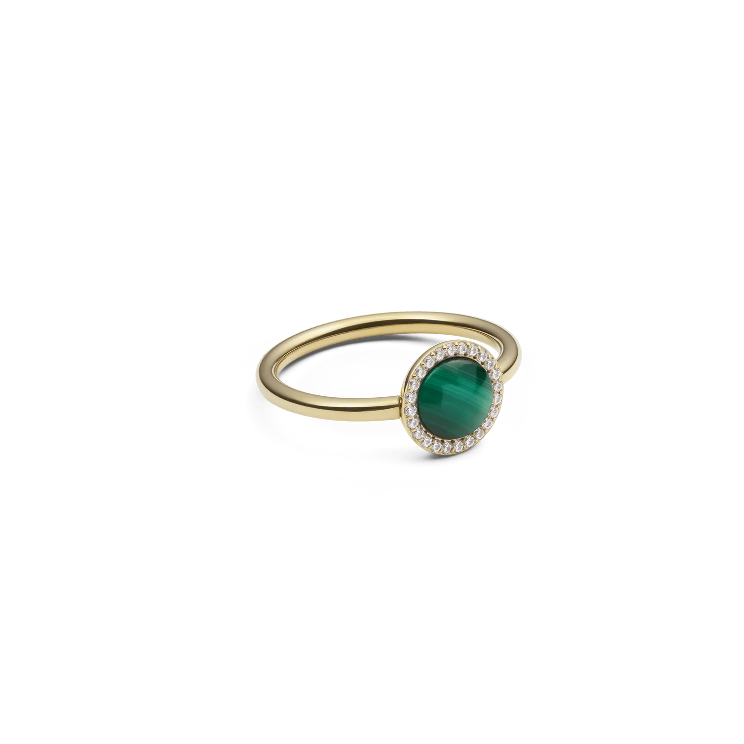 Daniel Wellington Audrey Ring Malachite Gold