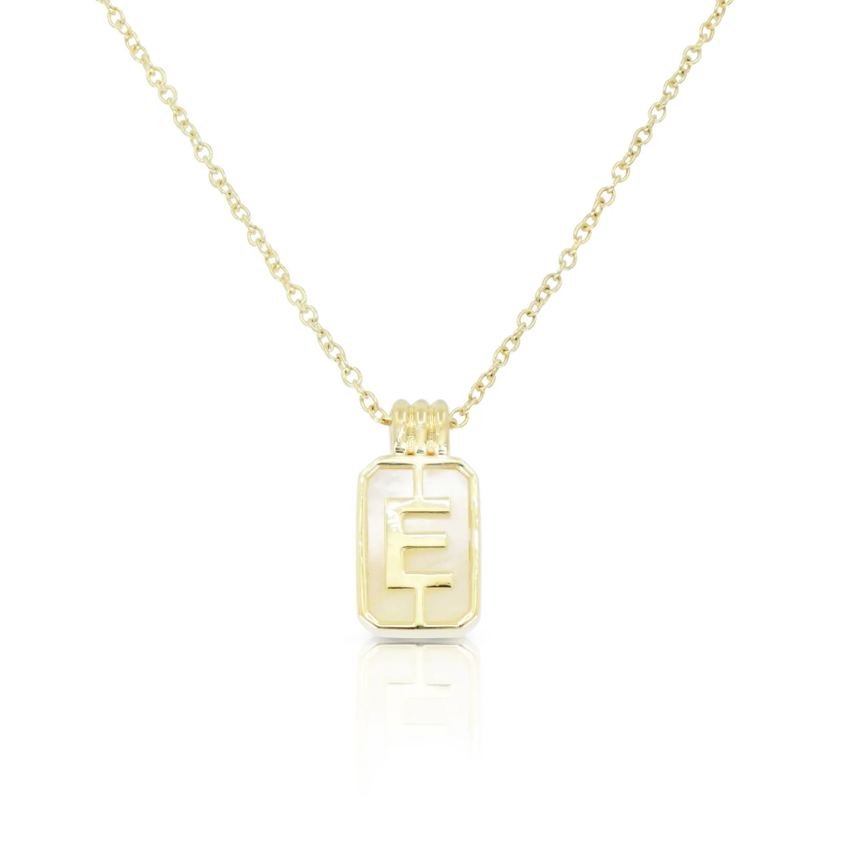 Toni May Initial A to Z Gold Necklace