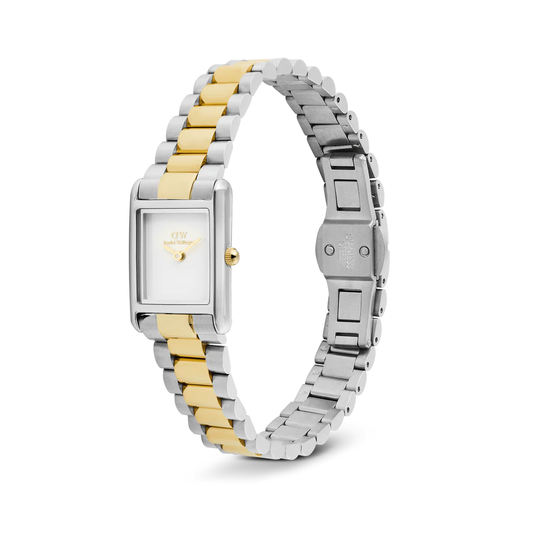 Daniel Wellington Bound Mini 3-Link Two Tone Gold