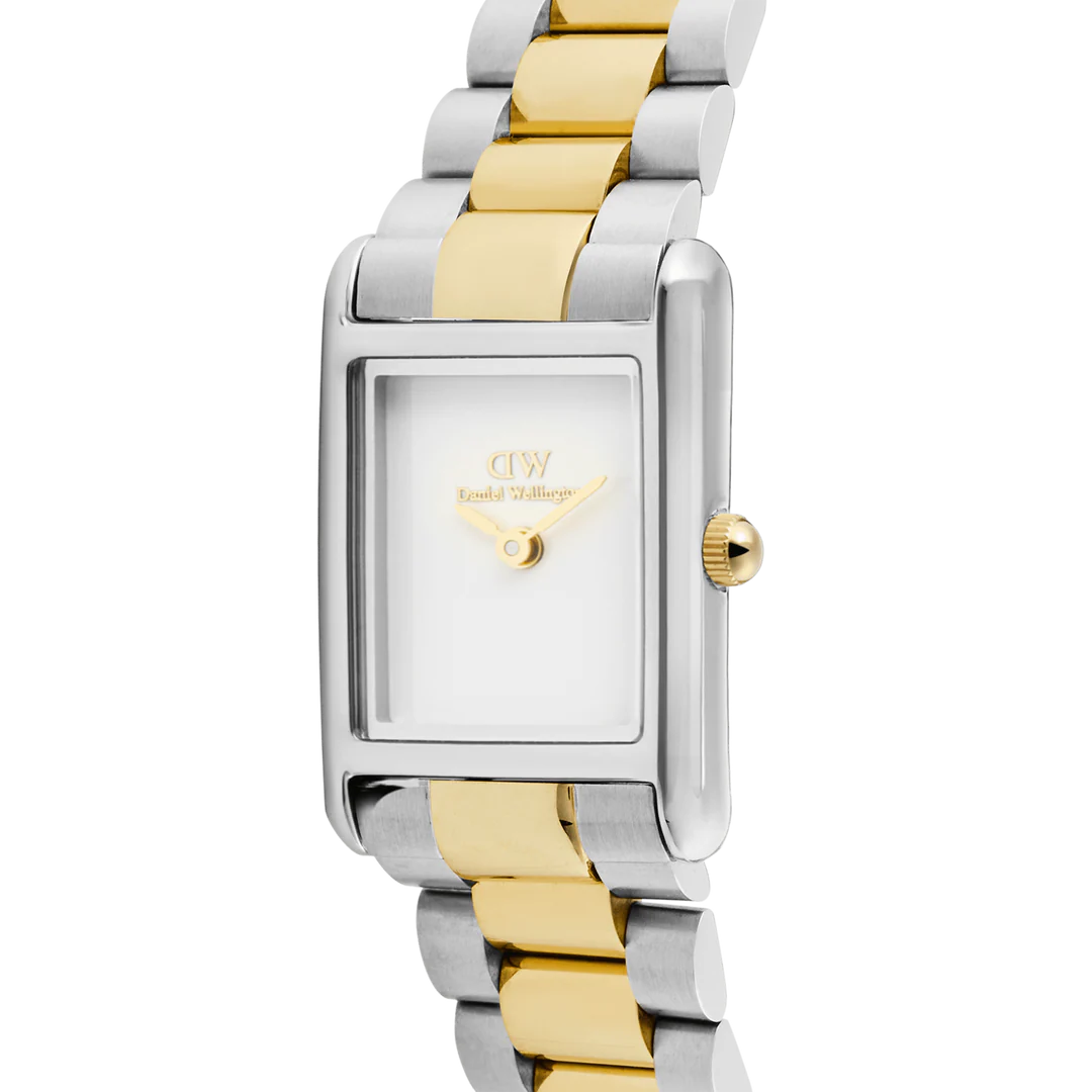 Daniel Wellington Bound Mini 3-Link Two Tone Gold