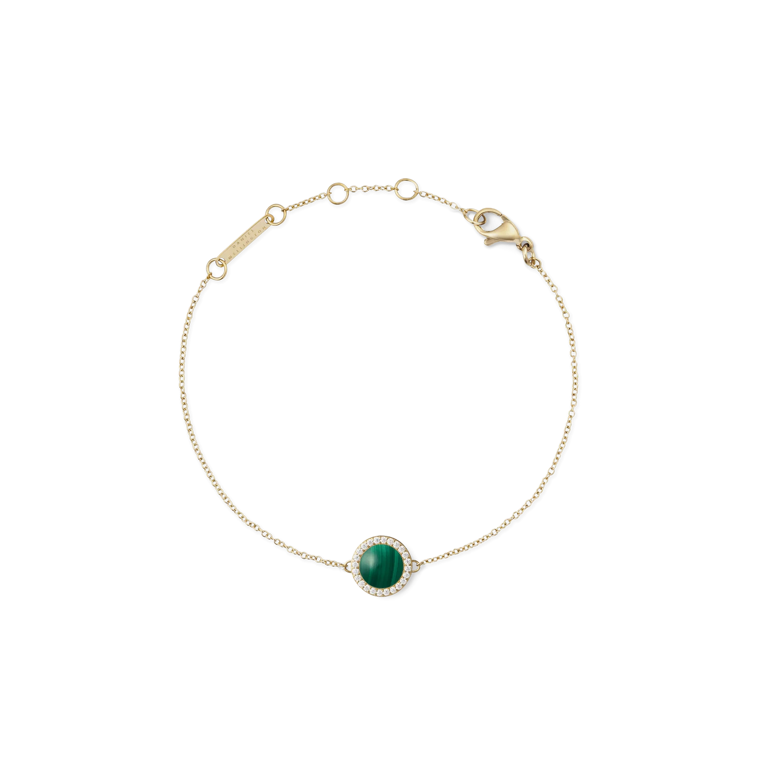 Daniel Wellington Audrey Bracelet Malachite Gold