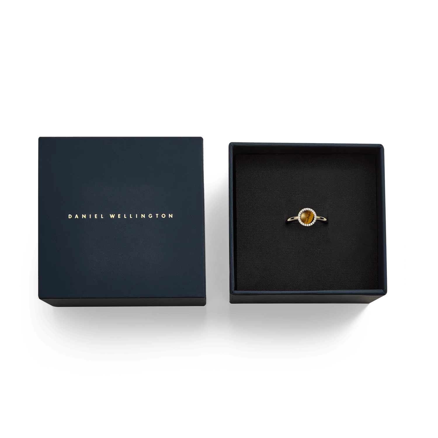 Daniel Wellington Audrey Ring Tiger Eye Gold