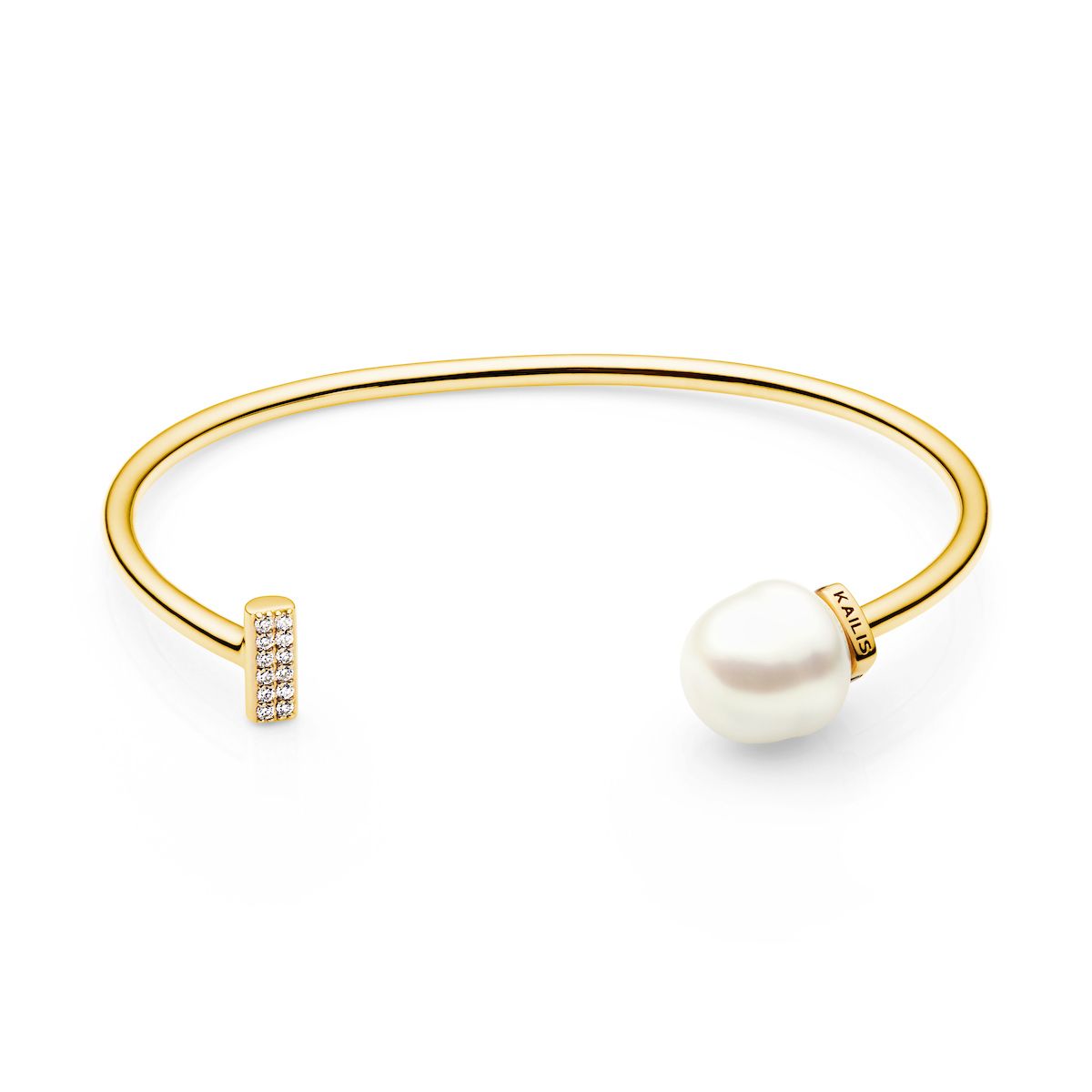 Kailis Yellow Gold Element Cuff