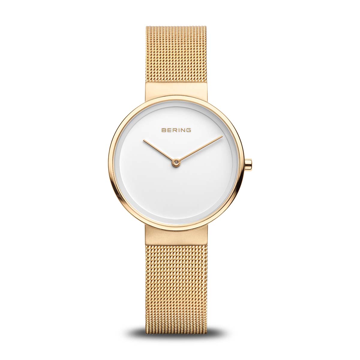 Bering Classic 31mm Polished/ Brushed Gold watch