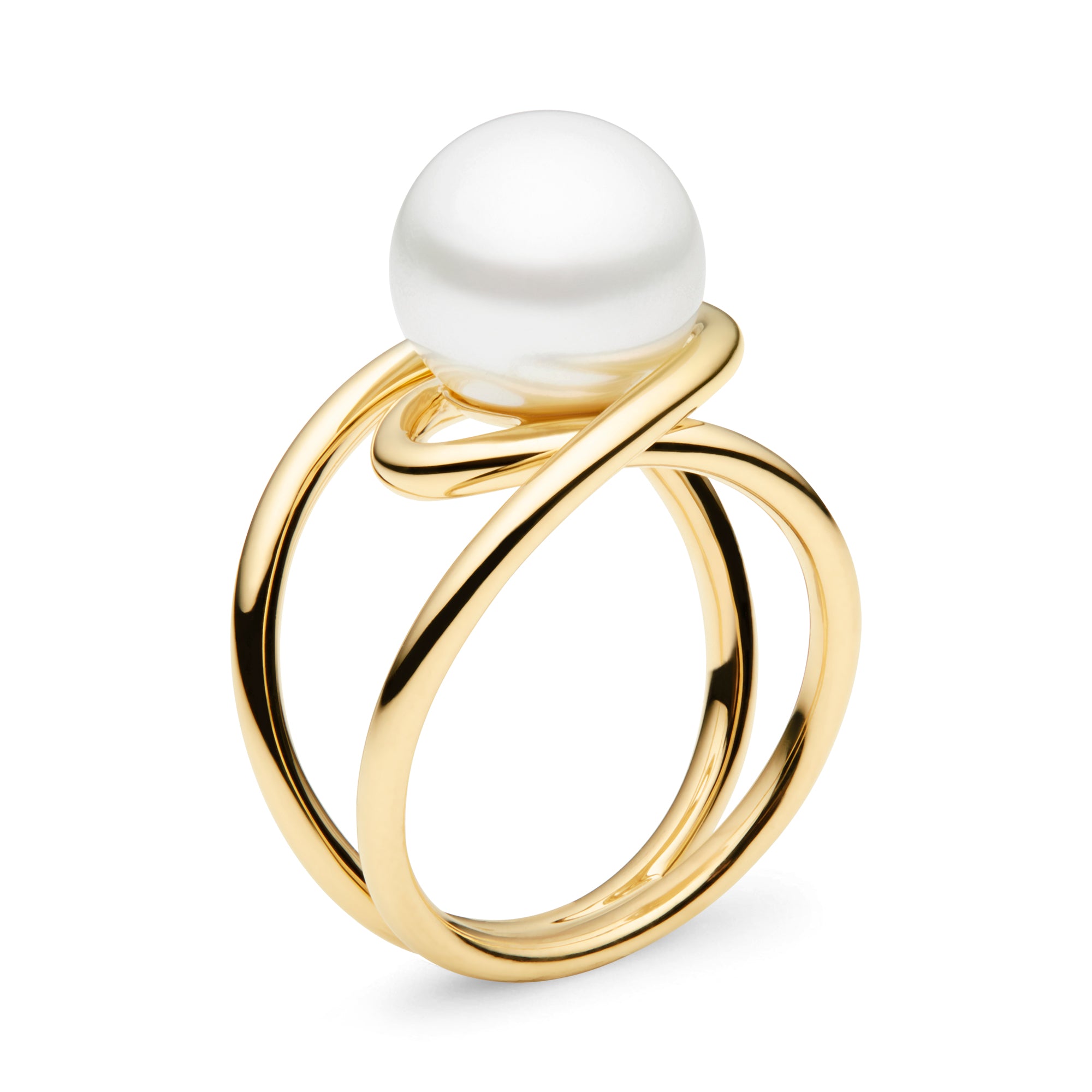 Kailis Yellow Gold Wave Ring