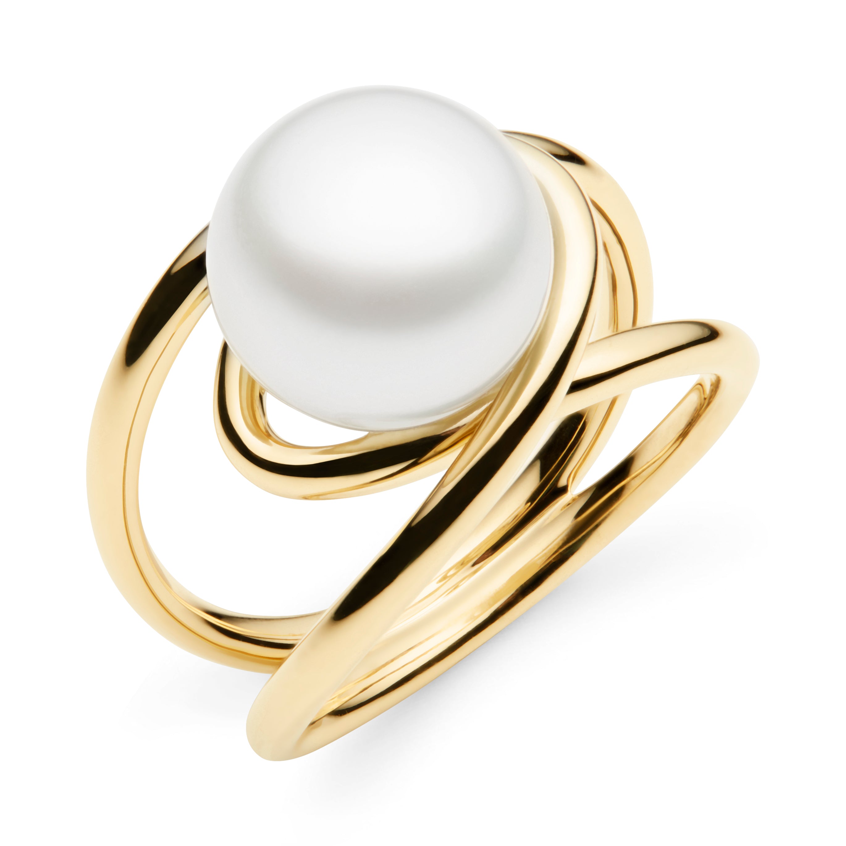 Kailis Yellow Gold Wave Ring