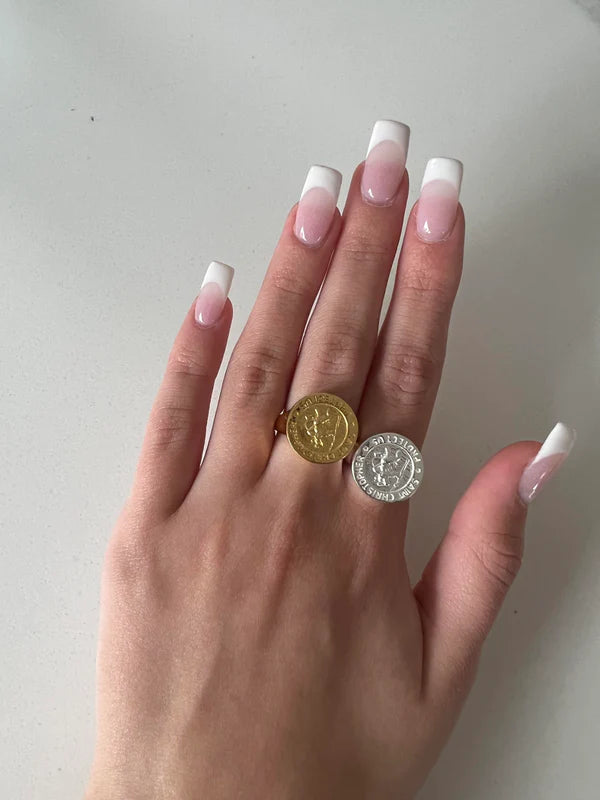 Sue Sensi St Christopher Ring