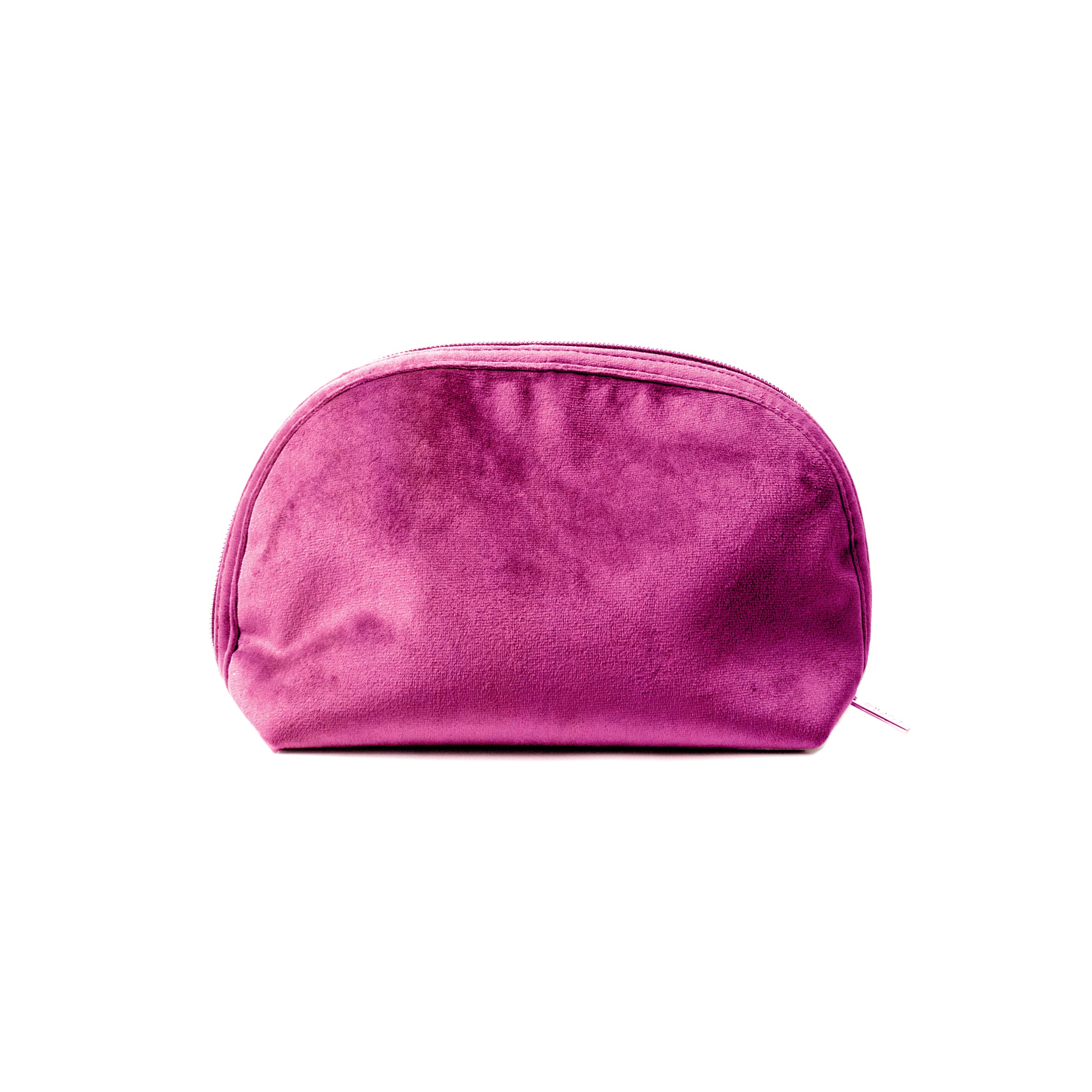 Luxe Velvet Mini Pouch Berry