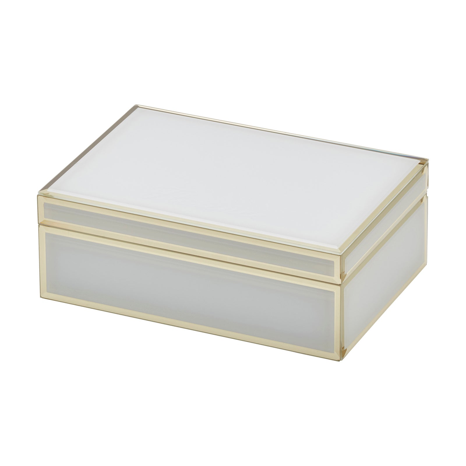 Florence White Large Jewellery Box
