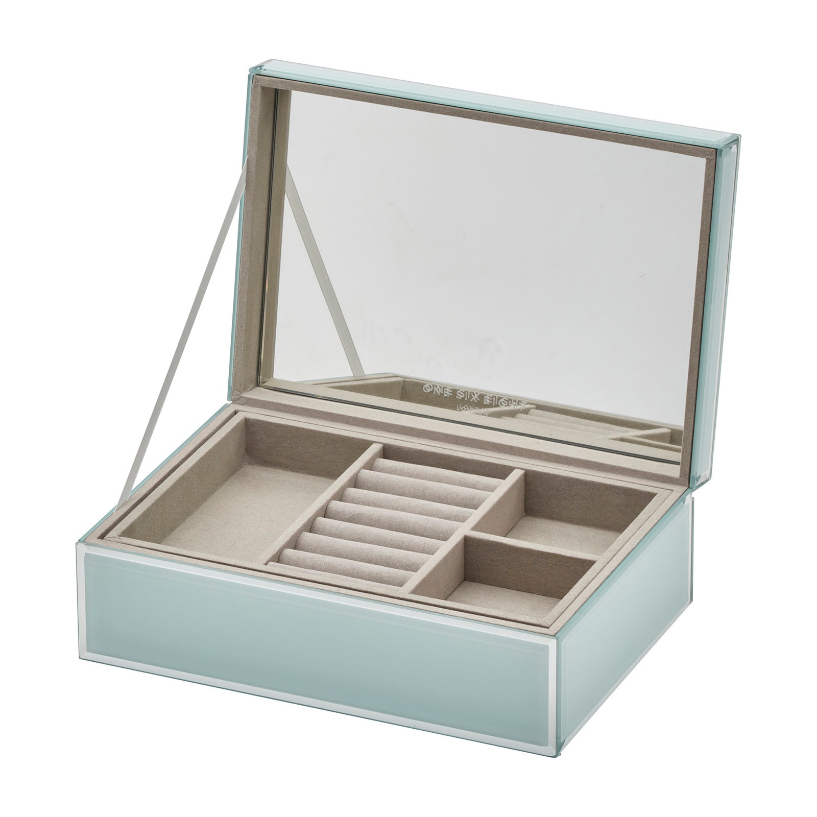 Sara Mint Large Jewellery Box