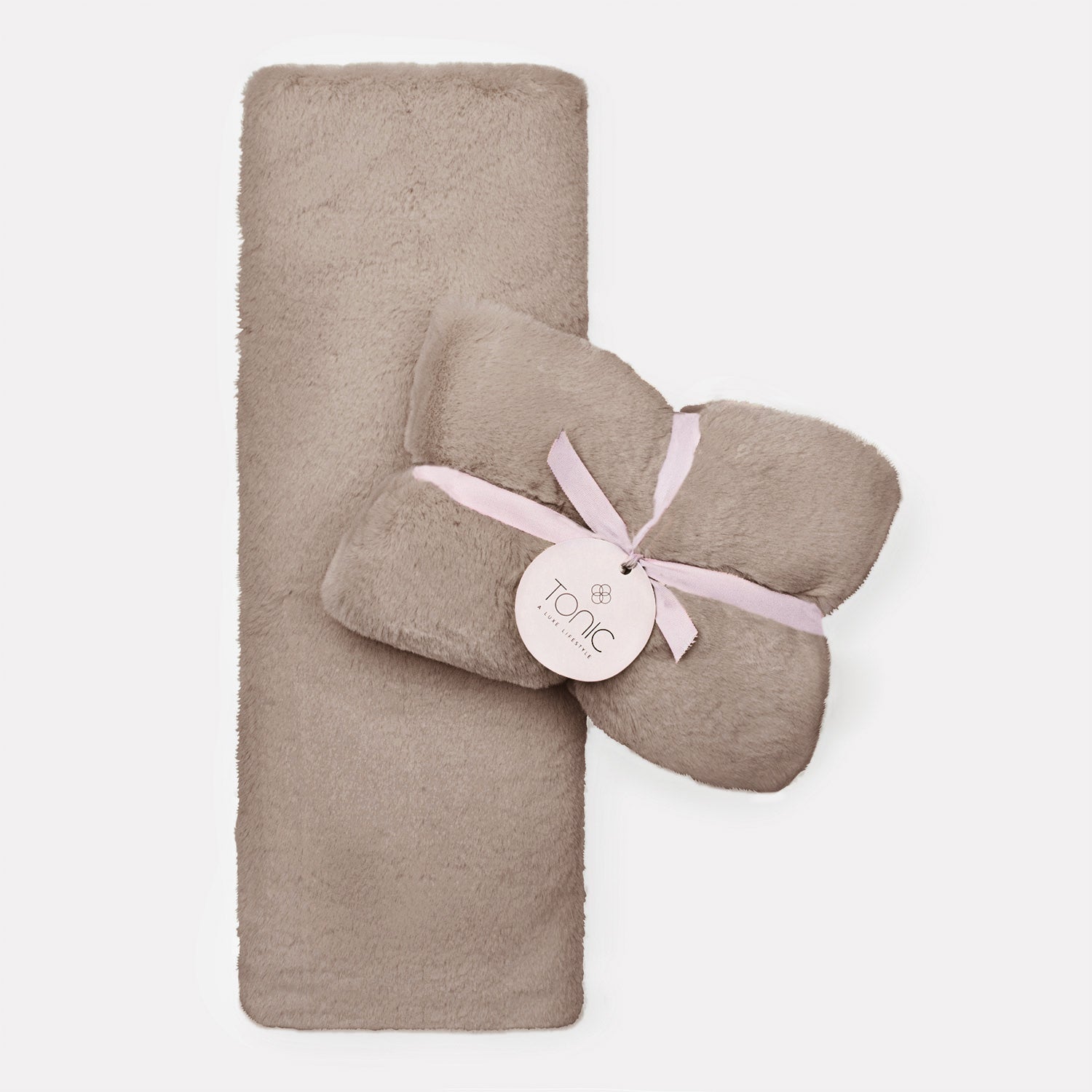 Tonic Deluxe Heat Pillow- Mocha