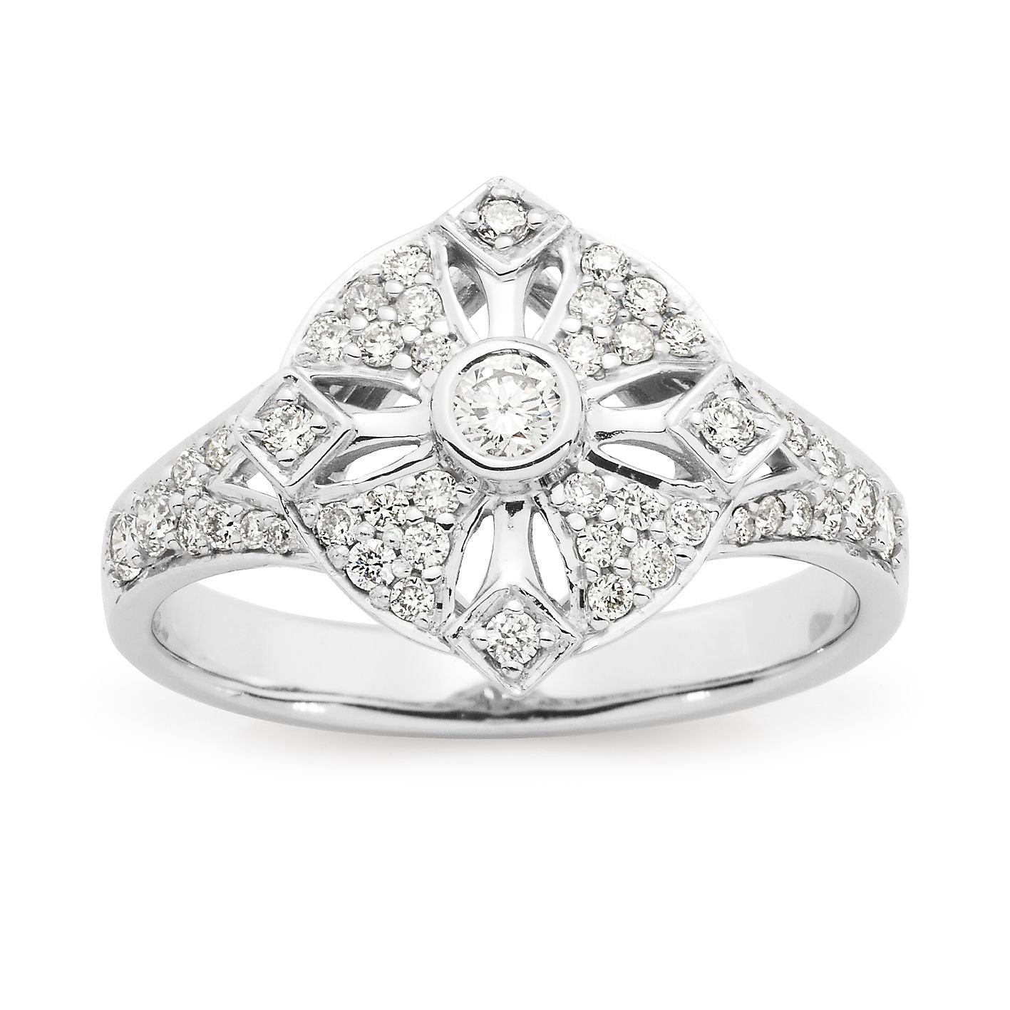 Antique Style Diamond Ring