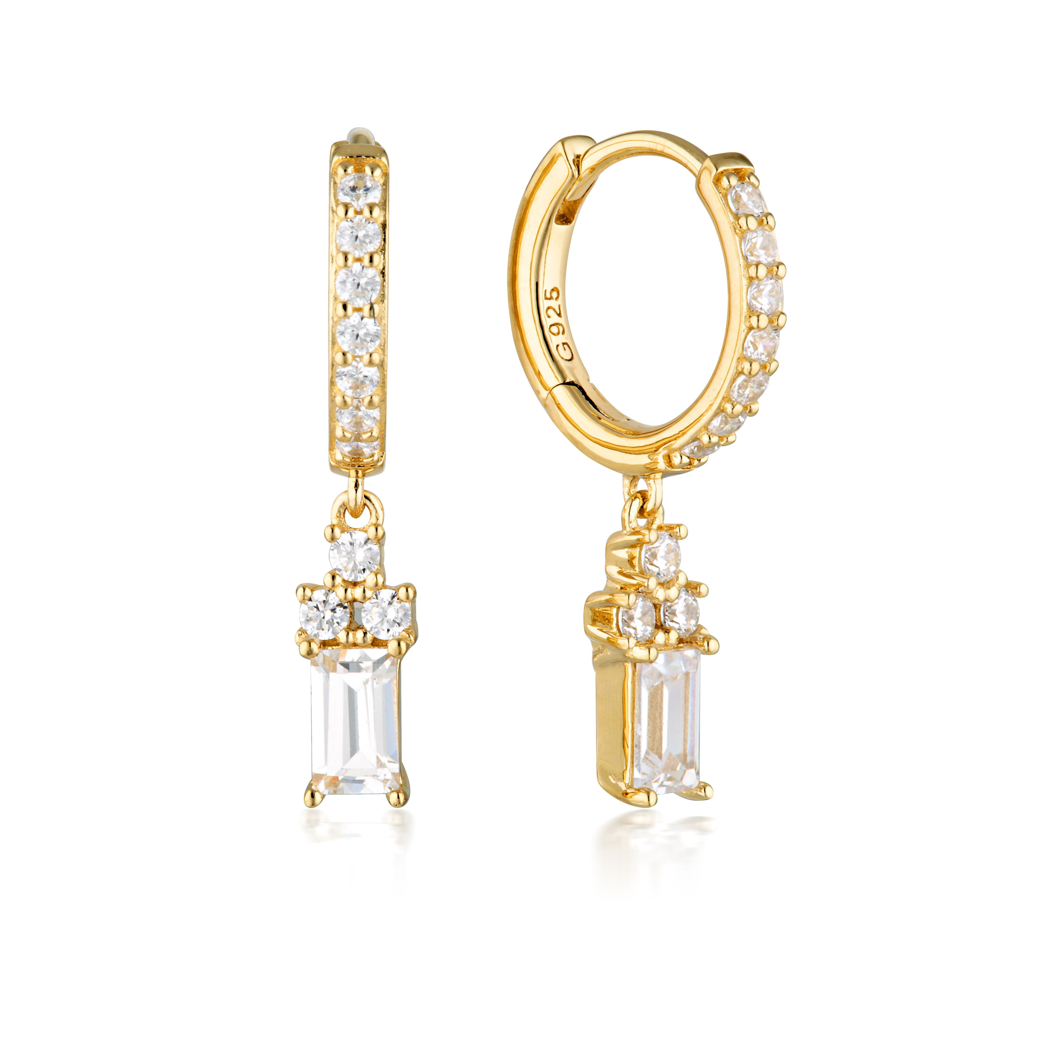 Georgini Gold The Layered Edit Kolm Earrings