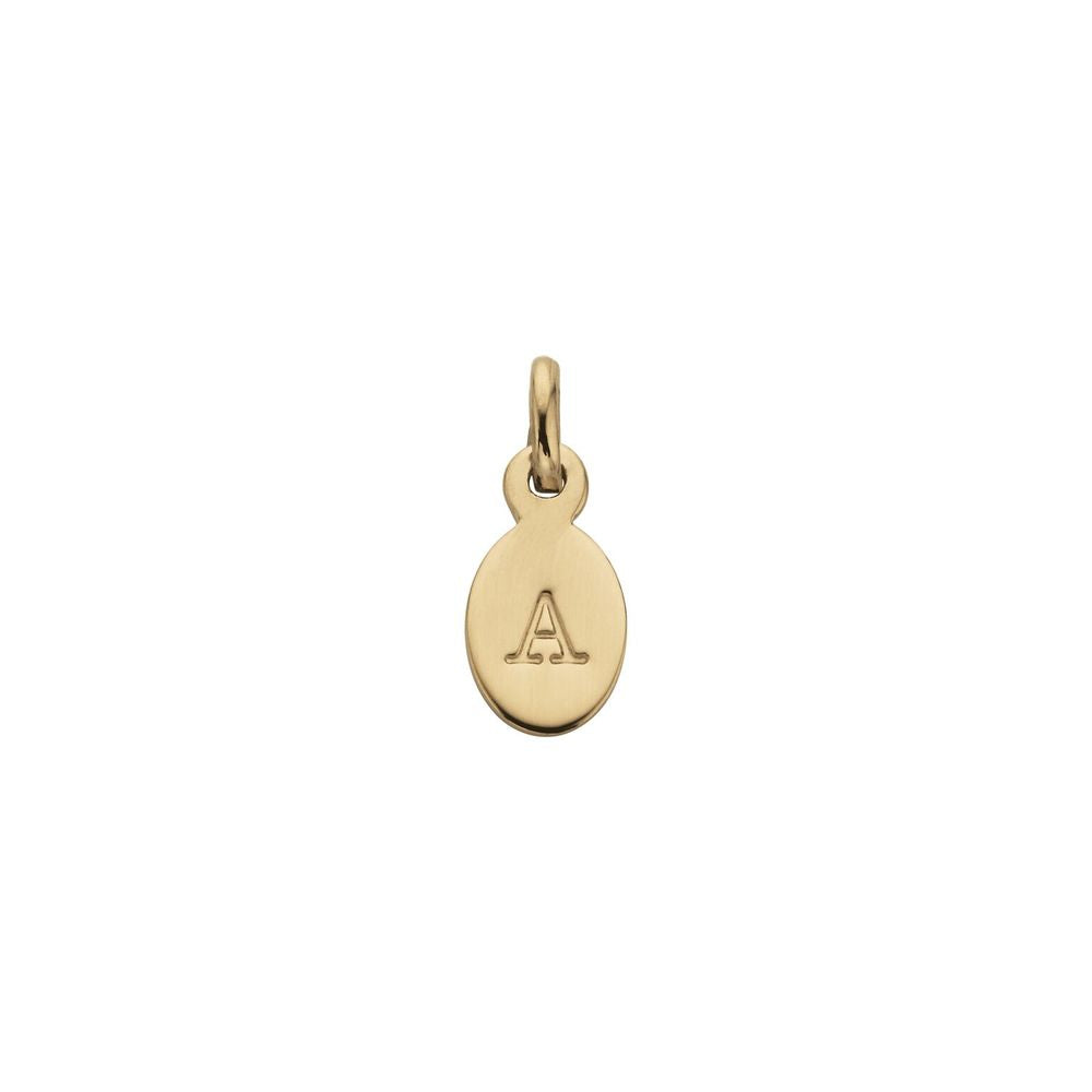 Kirstin Ash Initial A-Z Charm 18k gold vermeil