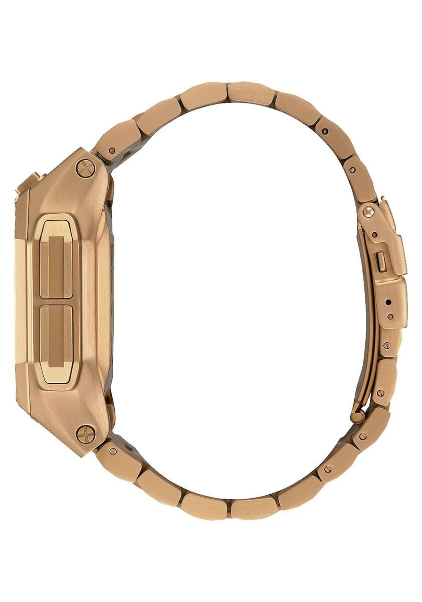 Nixon 46mm Gold Regulus Stainless Steel Watch