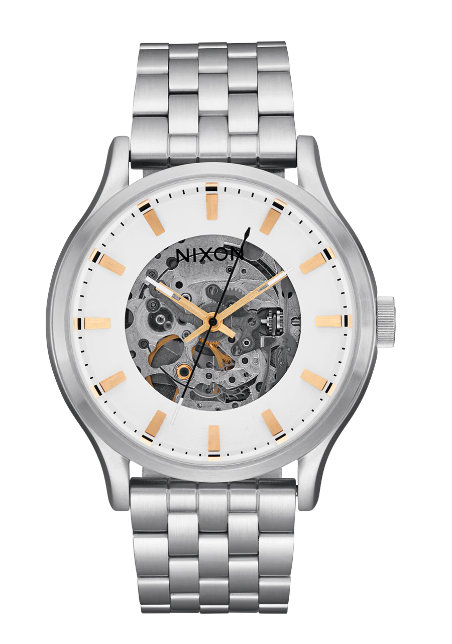 Nixon silver and outlet gold watch