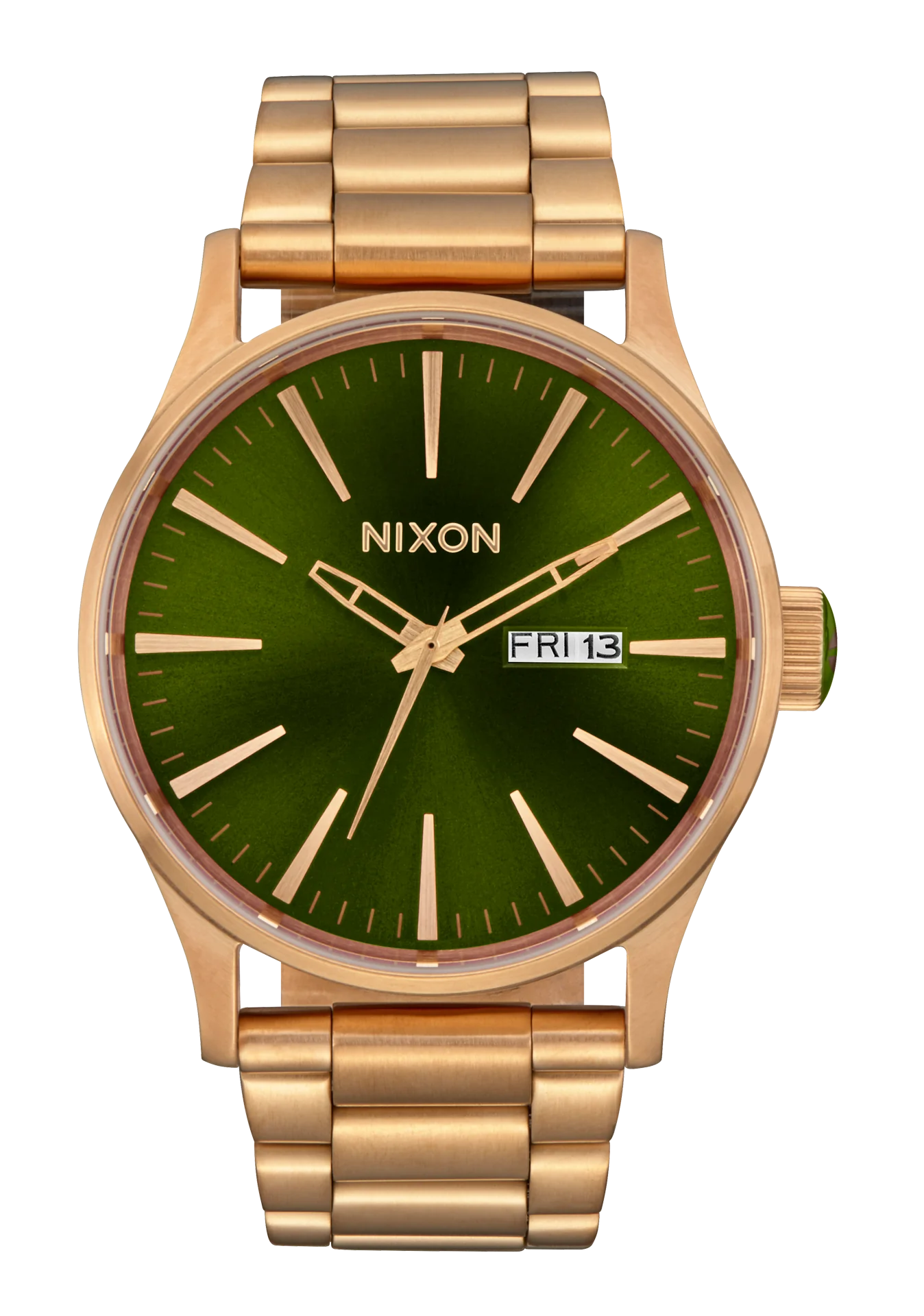 Nixon gold clearance stainless steel watch