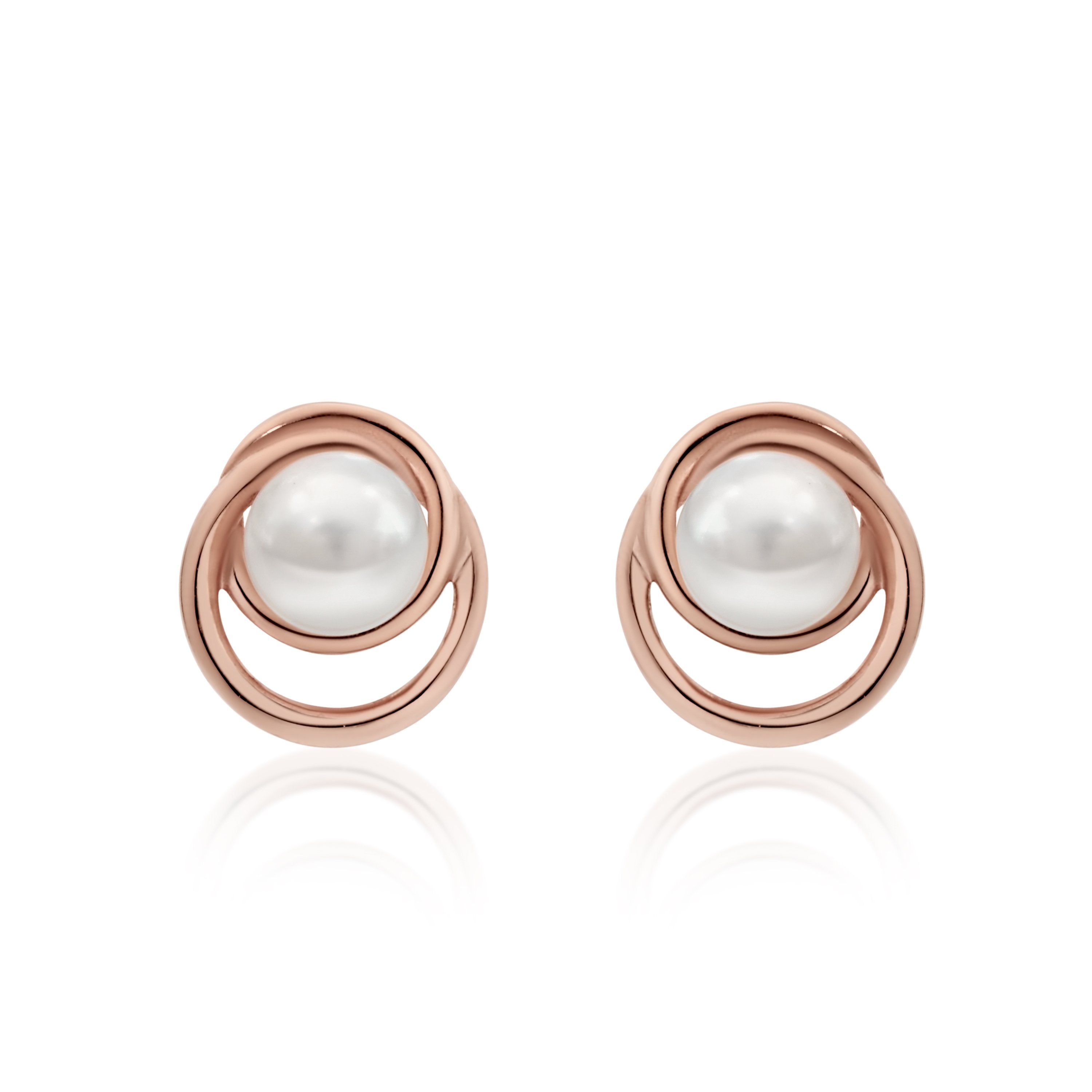 9ct Gold Freshwater Pearl Stud Earrings