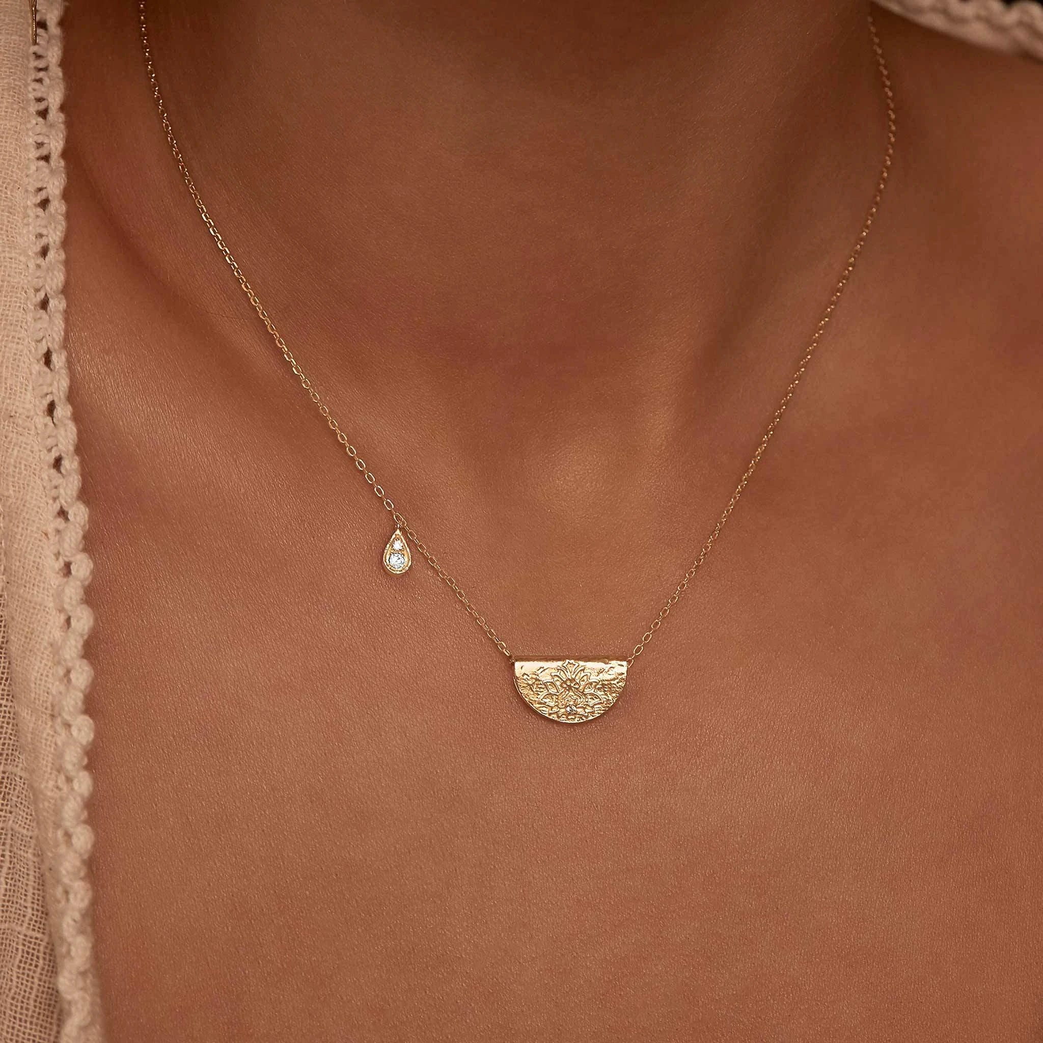 By Charlotte Shine Bright Necklace- April