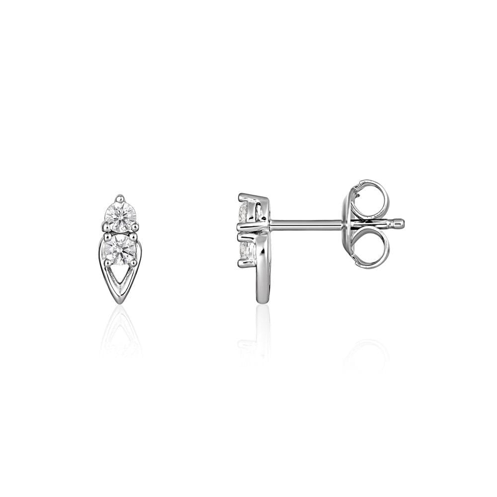 Georgini Heirloom Keepsake Earrings Silver