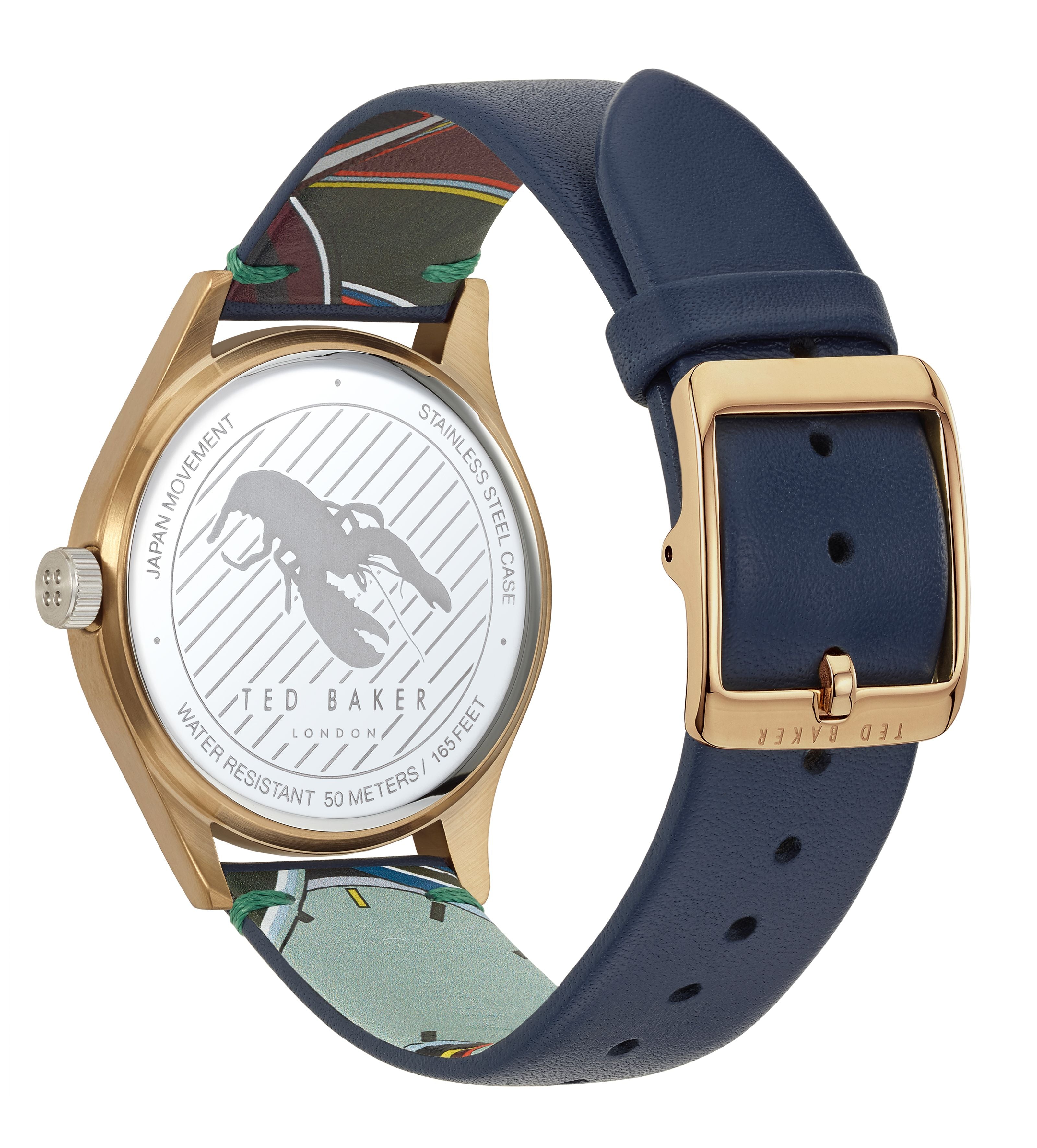 Ted Baker BELEEL leather strap watch