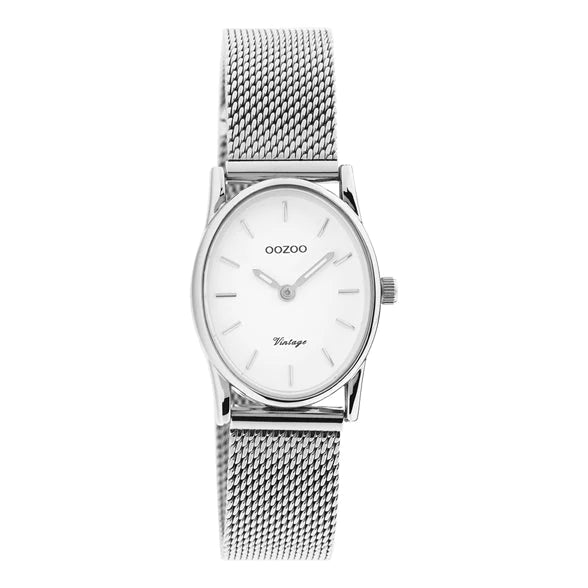 Silver mesh shop watch ladies