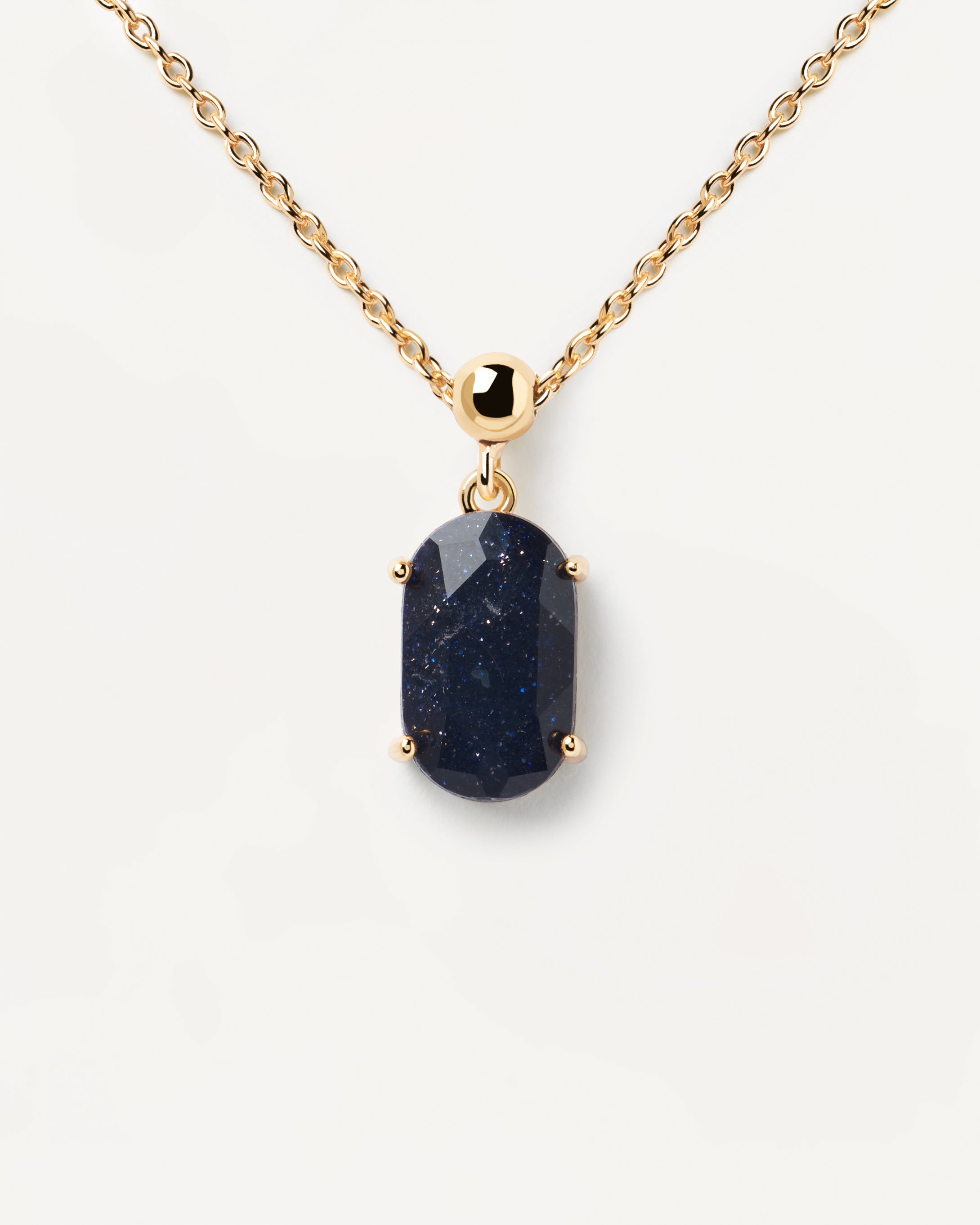 Pdpaola Blue Sandstone Luck Charm