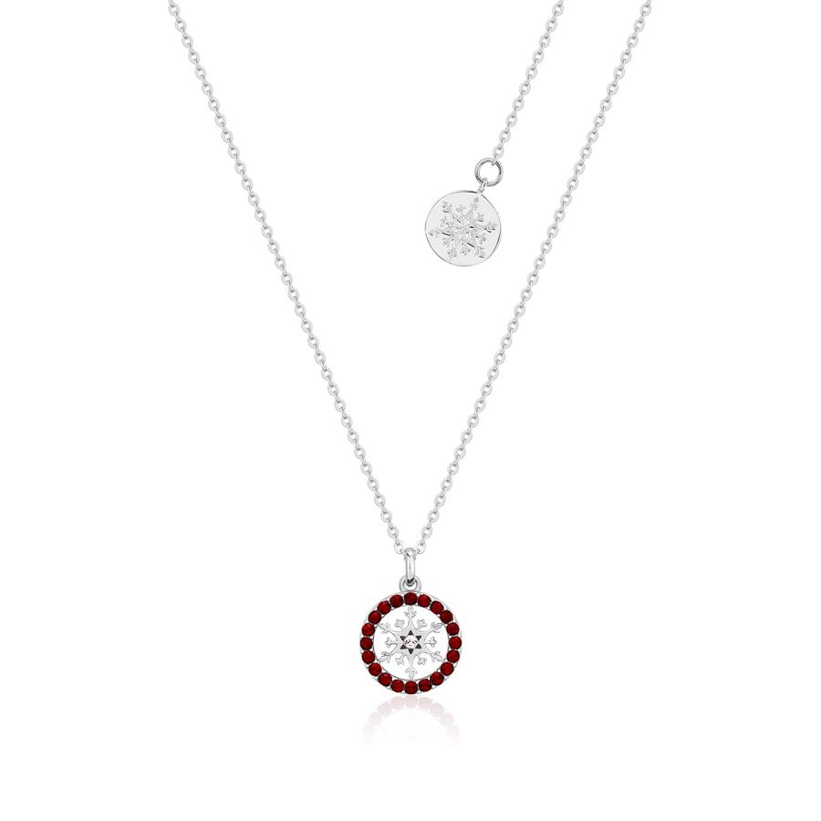 Disney Frozen Snowflake January Birthstone Necklace