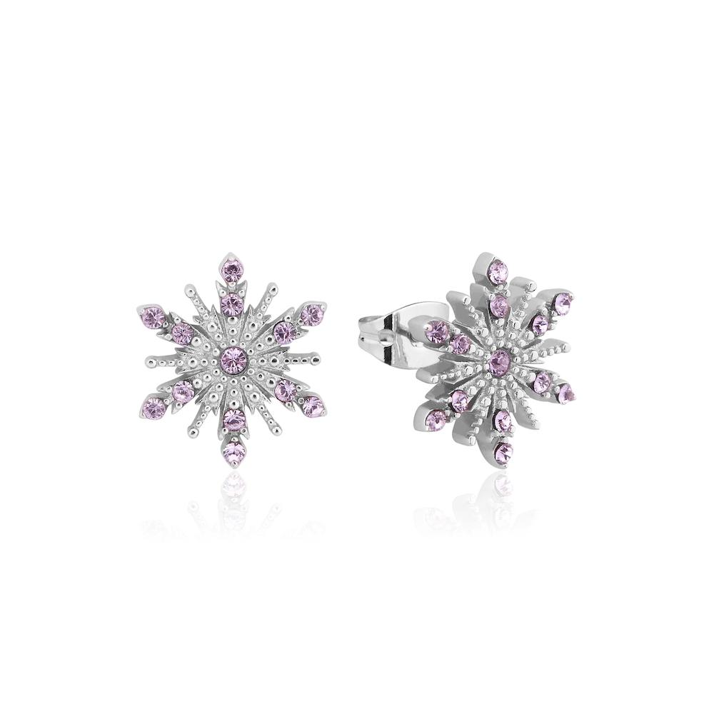 Disney Frozen 2 Anna Crystal Snowflake Stud Earrings
