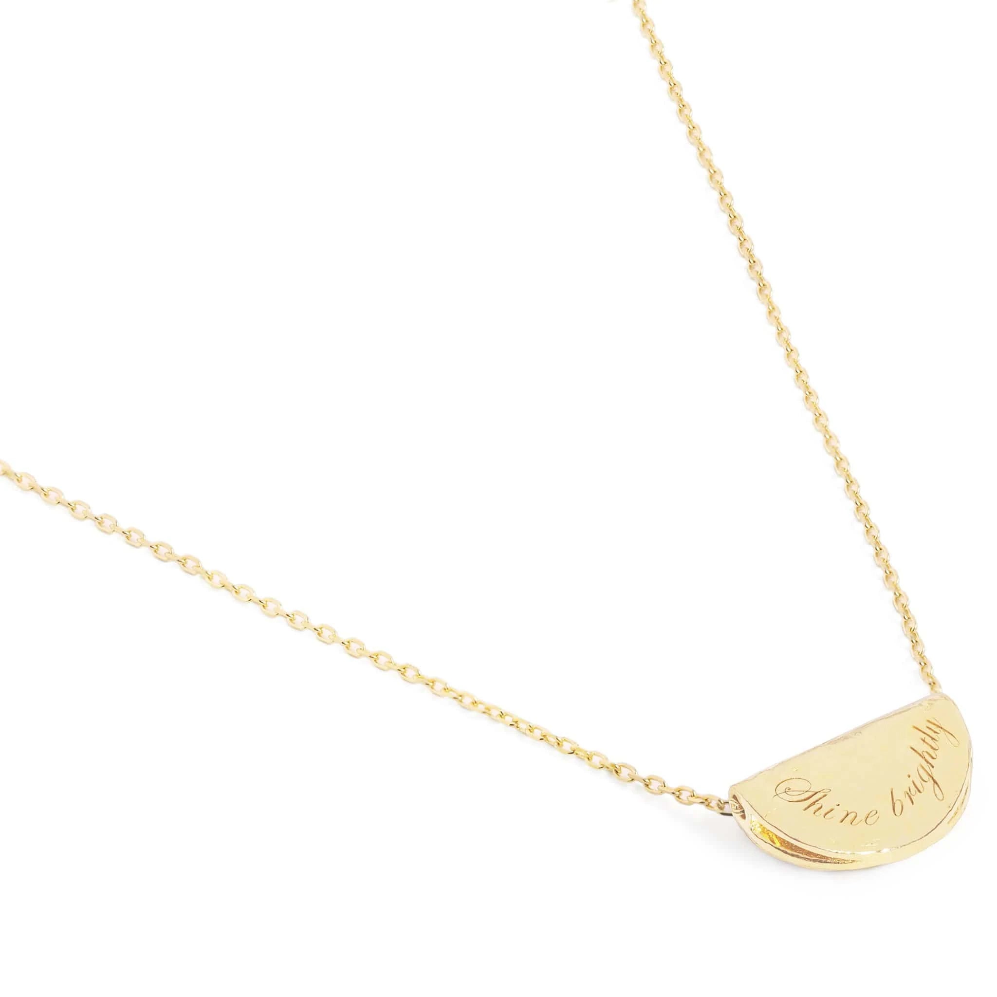 By Charlotte Shine Bright Necklace- April