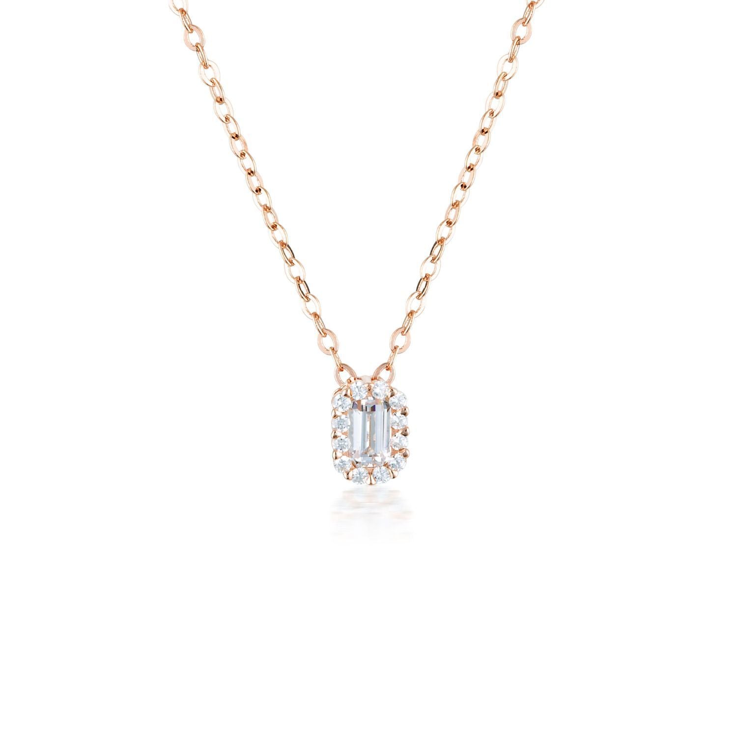 Georgini Paris Rose Gold Necklace