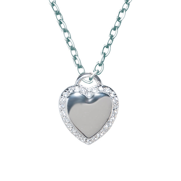 Sterling Silver Heart Necklace