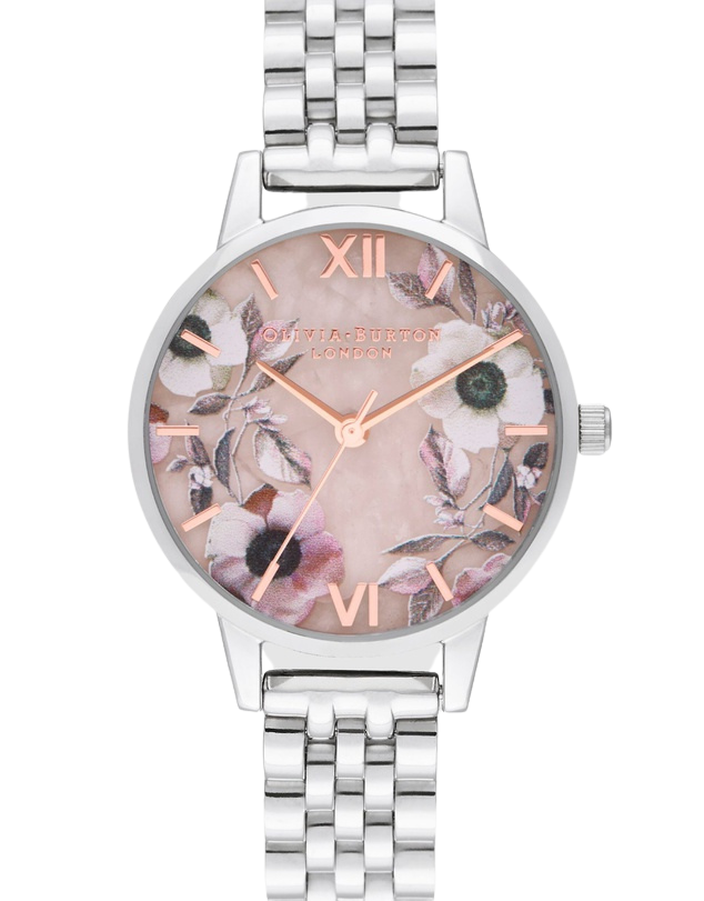 Olivia burton hotsell rose quartz watch