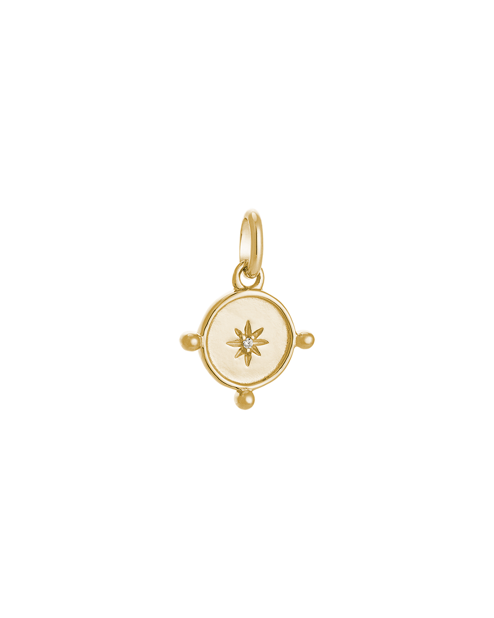 Kirstin Ash Voyager Coin Pendant - 18k gold vermeil