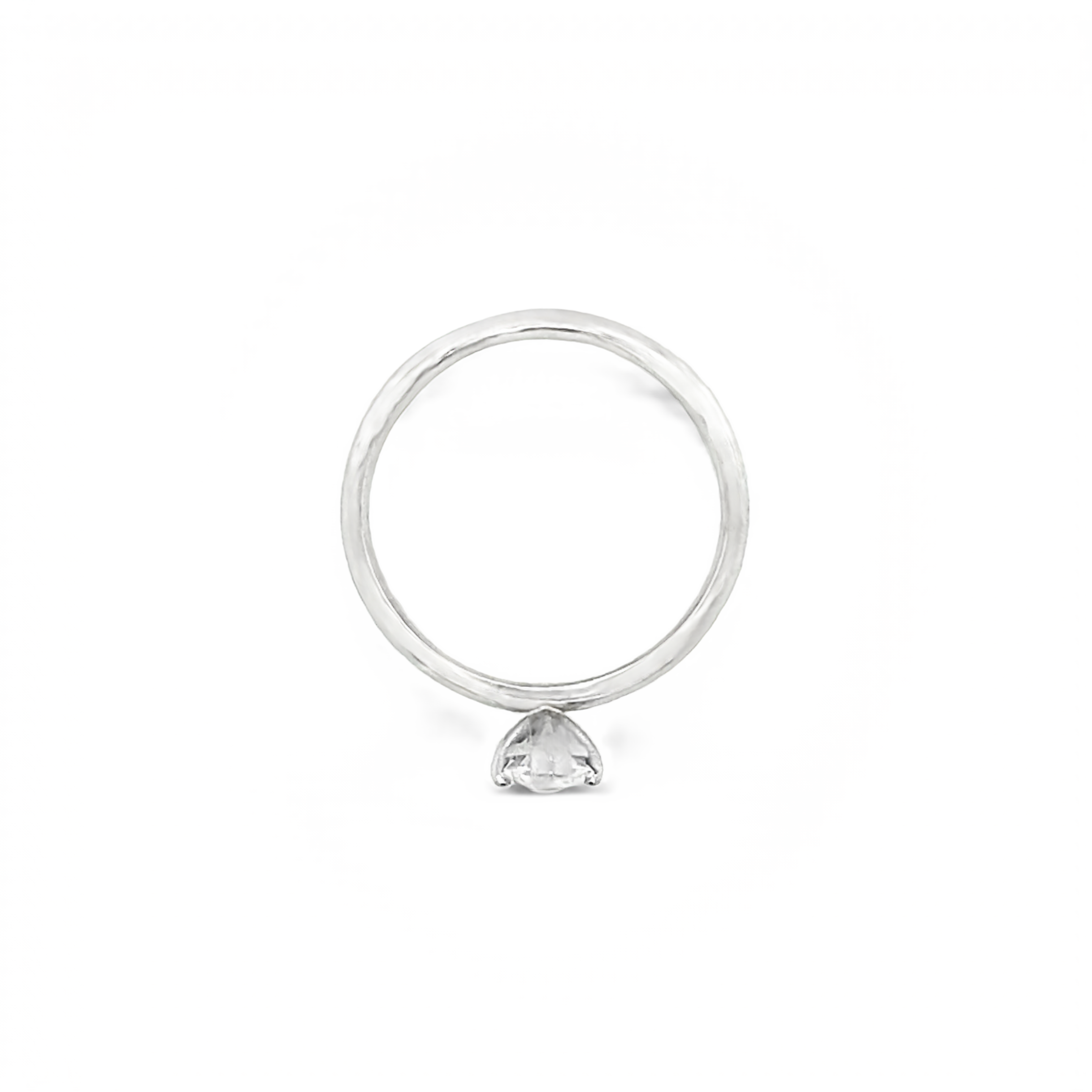 Platinum Four Claw 0.51ct Marquise Cut Diamond Ring