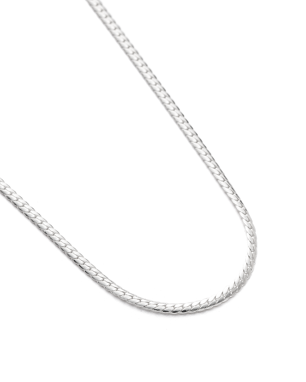 Kirstin Ash Fold Necklace- Sterling Silver