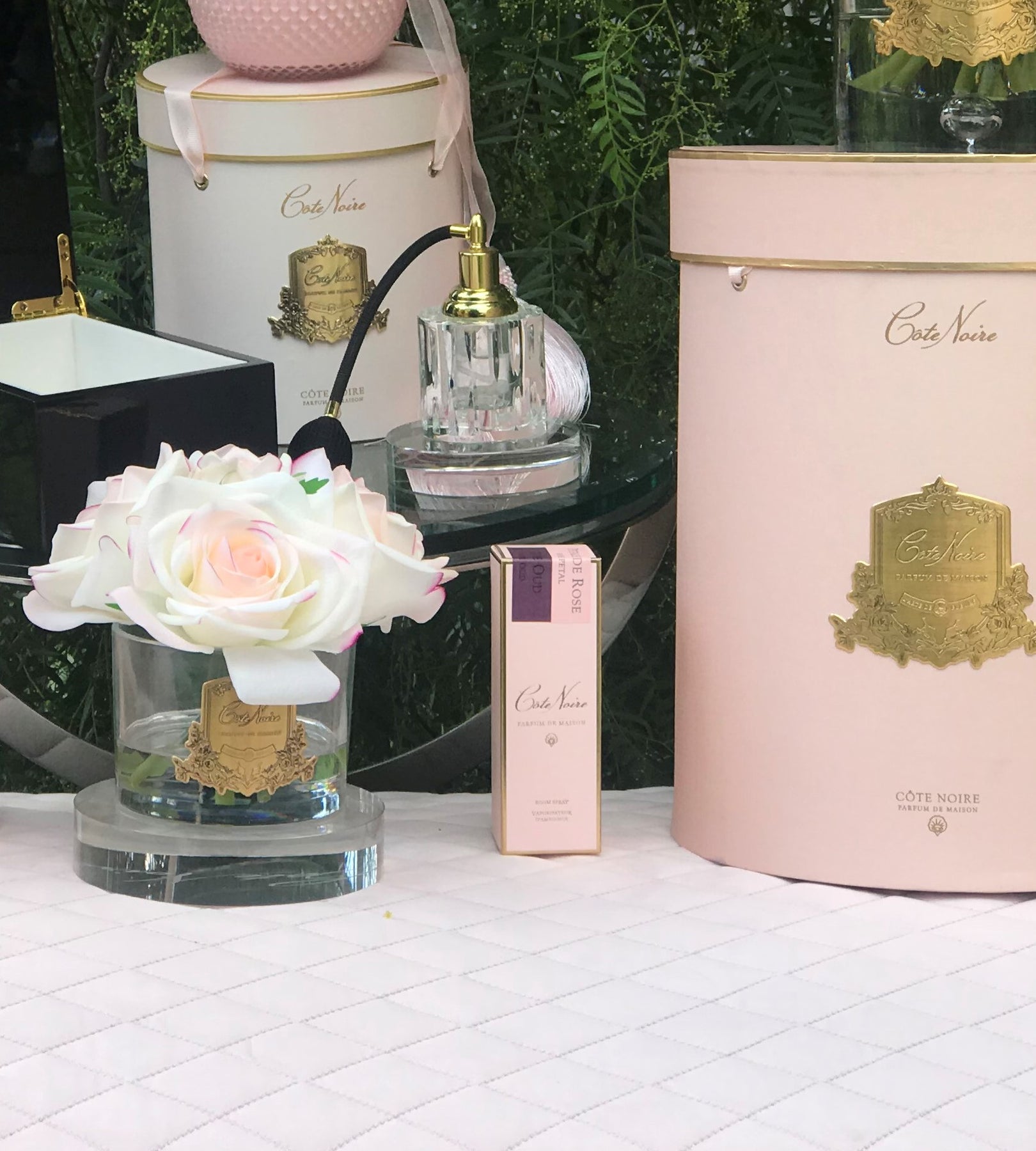 Cóte Noire Perfumed Natural Touch 5 Roses- Clear Pink Blush