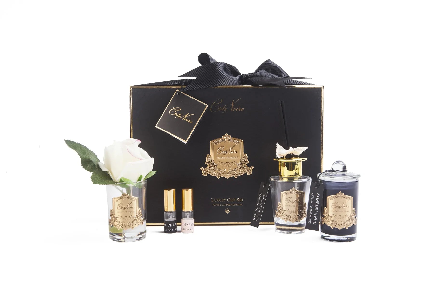 Cóte Noire Gift Set Reine De La Nuit Black Box