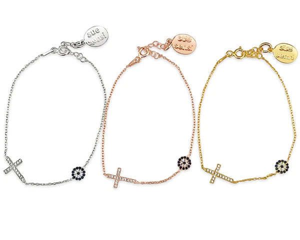 Sue Sensi Hold Onto Peace Bracelet