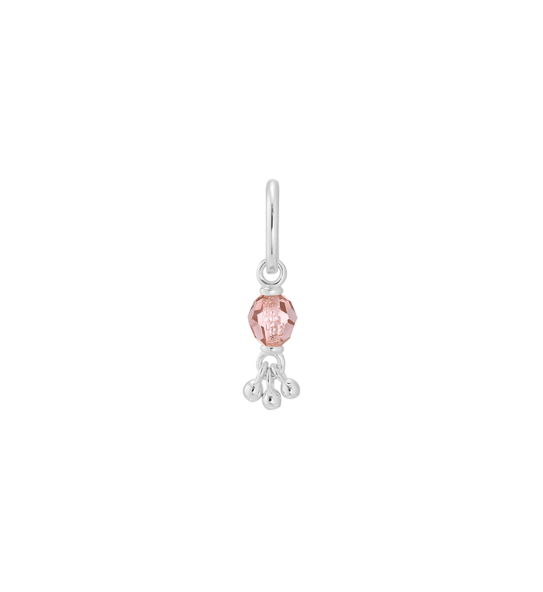 Pink droplet charm by Little Kirstin Ash Pink droplet charm by Little Kirstin Ash
