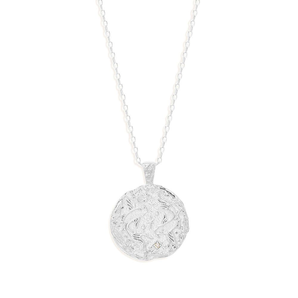 By Charlotte Pisces Zodiac Necklace