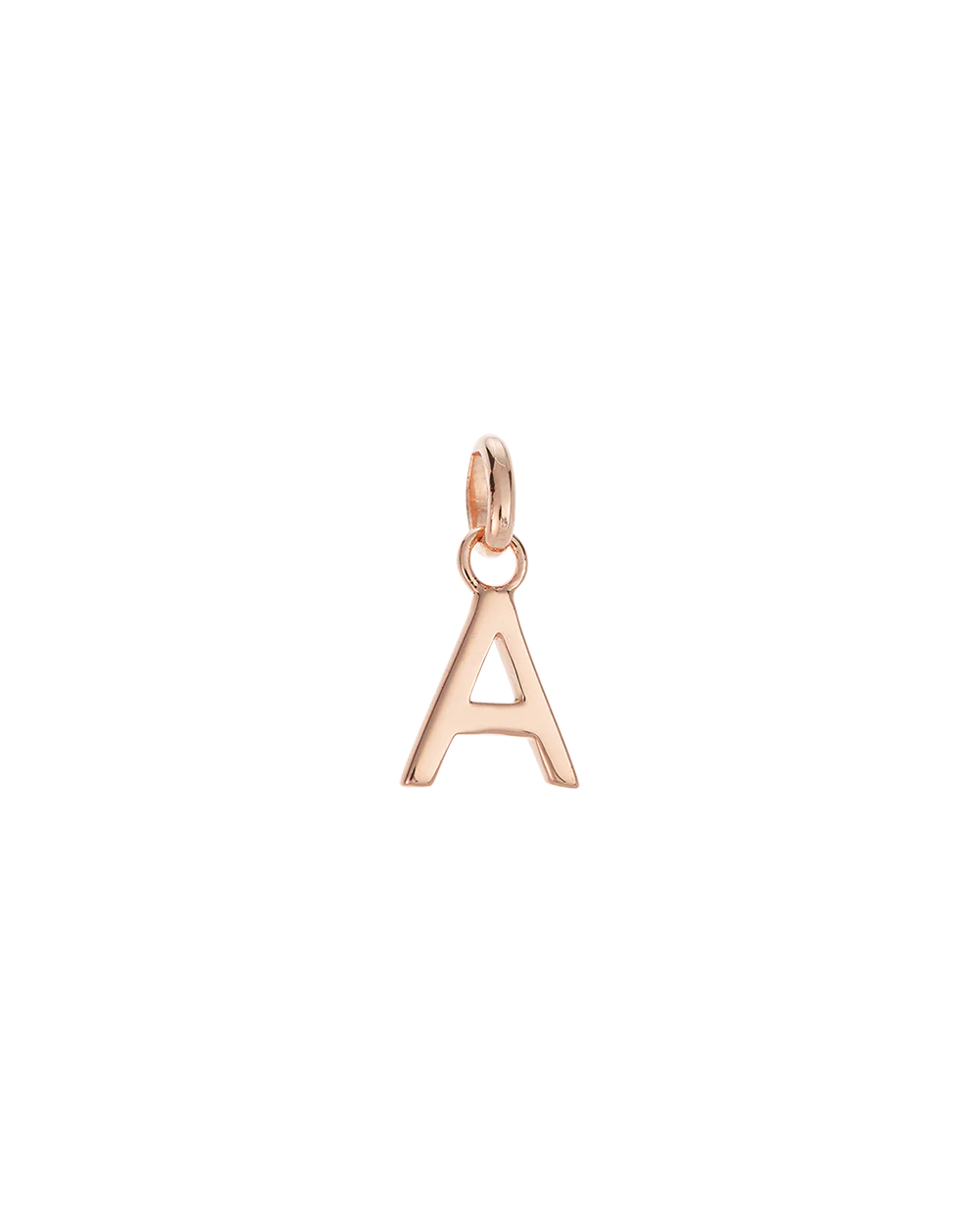 Kirstin Ash Initial A-Z- Rose Gold Plated Pendant