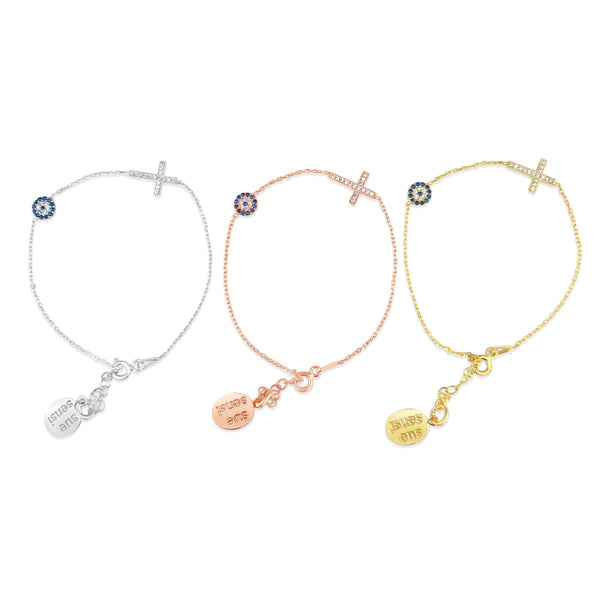 Sue Sensi Hold Onto Peace Bracelet