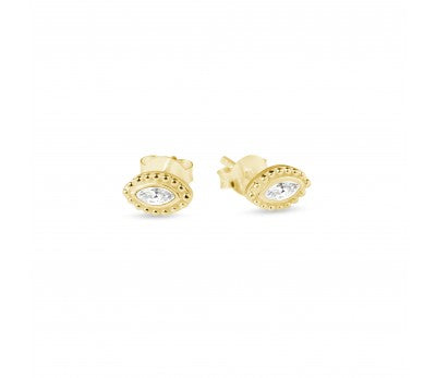 Gold Plated Stud Earrings