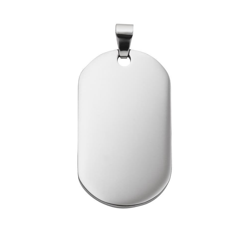 Stainless Steel Dog Tag Pendant
